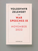 War Speeches IX, November, 2022, Volodymyr Zelensky | ebook